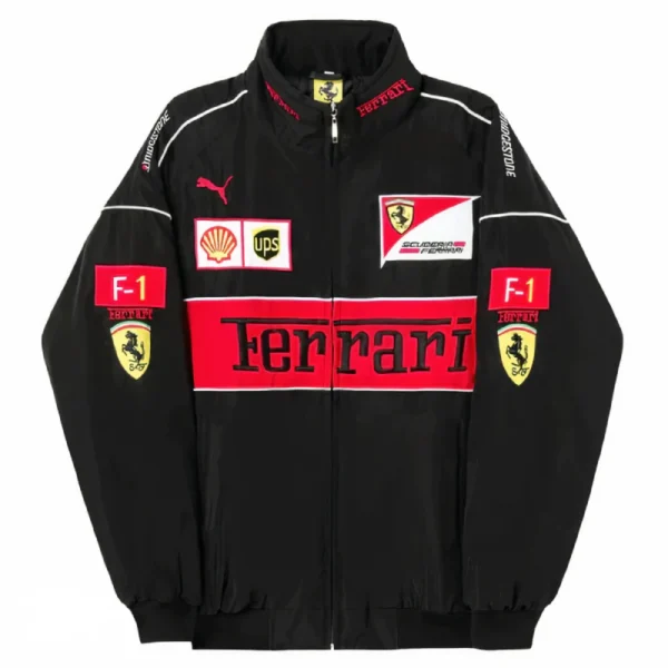 Vintage Racing f1 Jacket Black