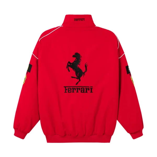 Vintage Racing f1 Jacket Red - Image 2