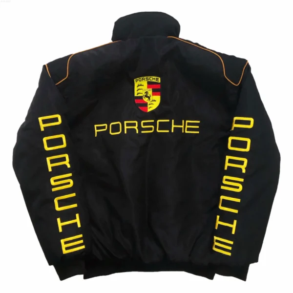 Vintage Racing F1 Jacket Black - Image 2