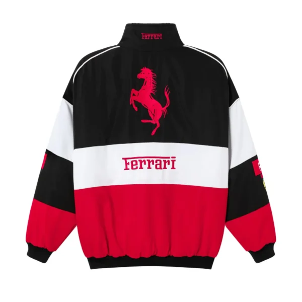 Vintage Racing f1 Jacket White - Image 2