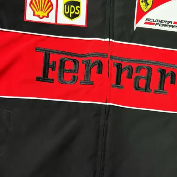 Vintage Racing f1 Jacket Black - Image 3