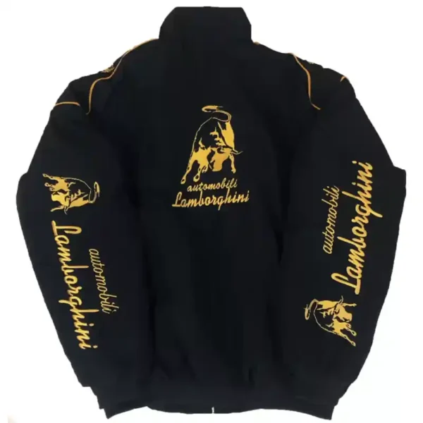 Vintage Racing Jacket Black - Image 2