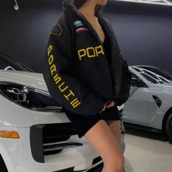 Vintage Racing F1 Jacket Black - Image 3