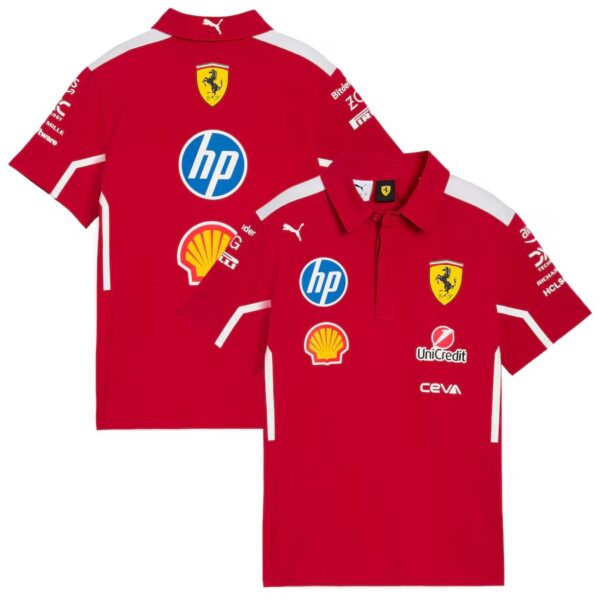 F1 2025 Team Polo Red - Image 3