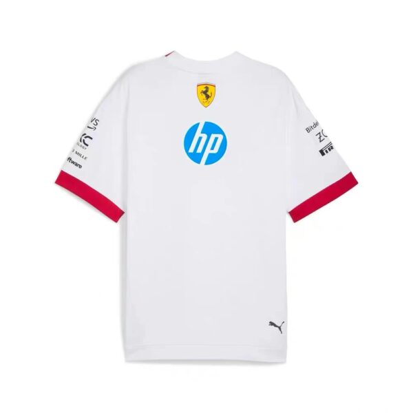 F1 2025 Team T-Shirt White - Image 2