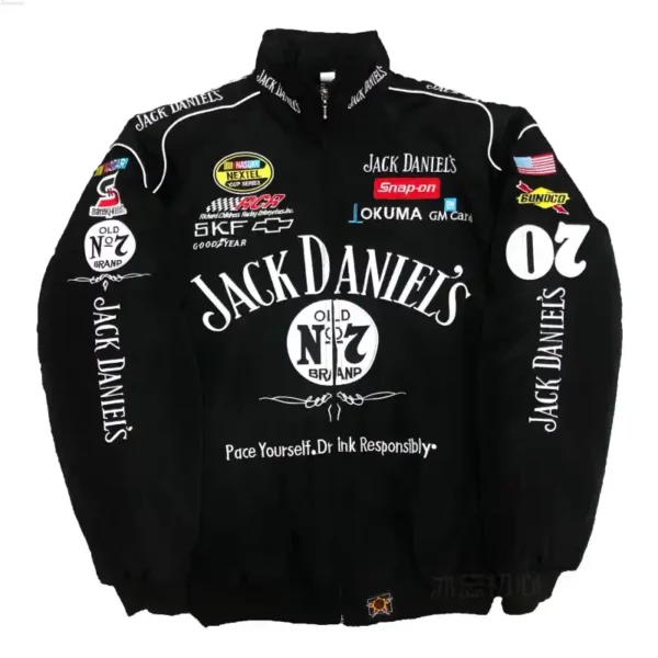 Vintage Racing Jacket Black
