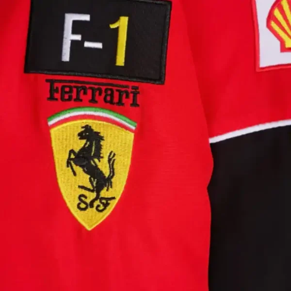 Vintage Racing f1 Jacket Red - Image 6