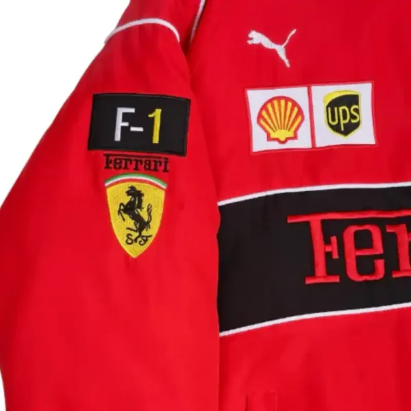 Vintage Racing f1 Jacket Red - Image 5
