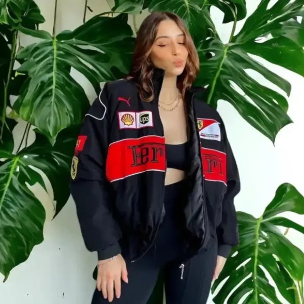 Vintage Racing f1 Jacket Black - Image 6