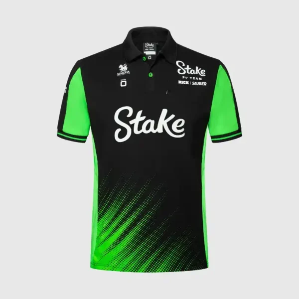 Stake F1 Racing Team Kick Sauber 2025 Team Polo Shirt